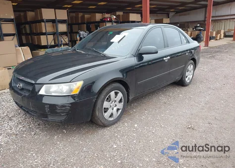 2006 Hyundai Sonata Gl z USA, uszkodzony, nr VIN 5NPET46C46H123964